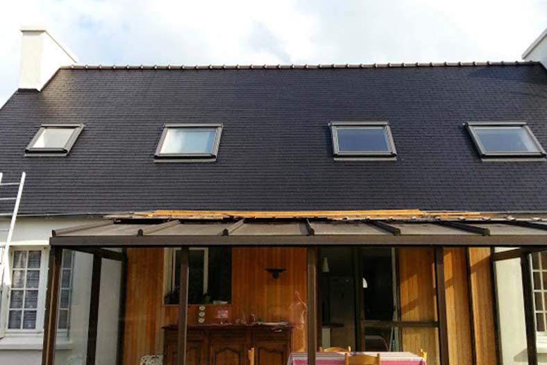 Maison avec véranda